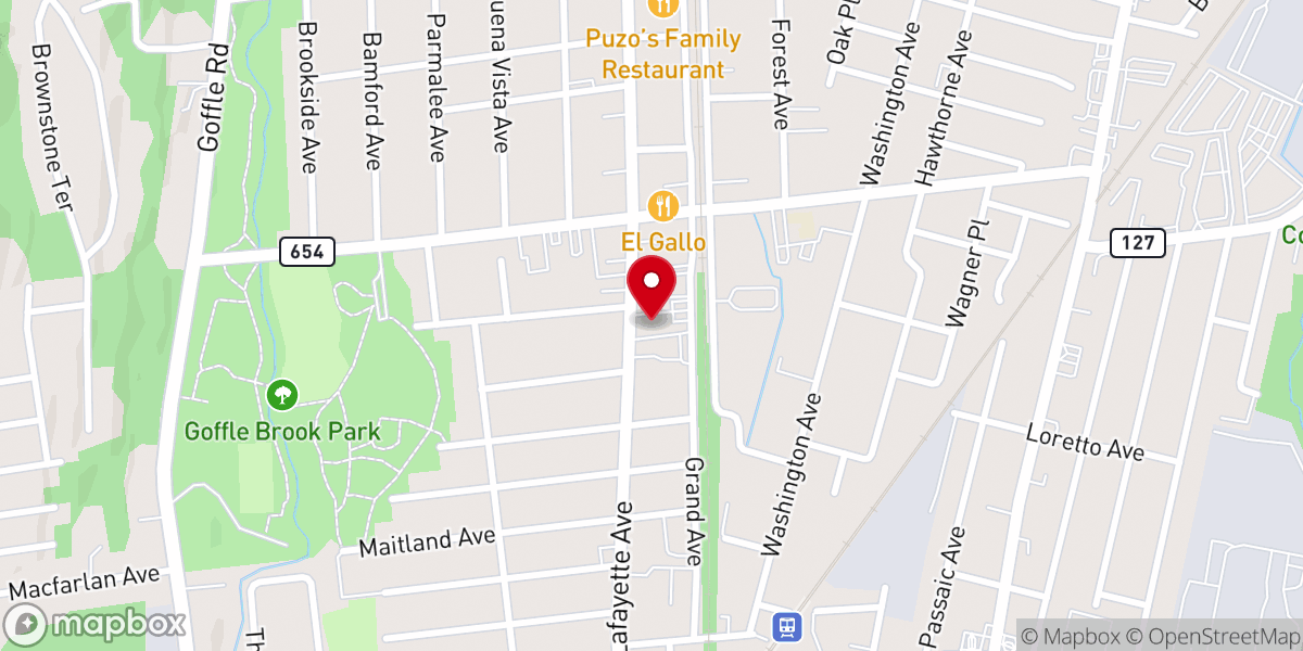 Map showing location of Saint Clements Episcopal Church