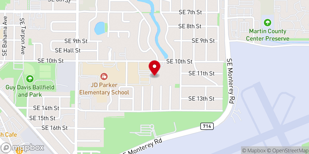 Map showing location of St Vincent De Paul-St Joseph
