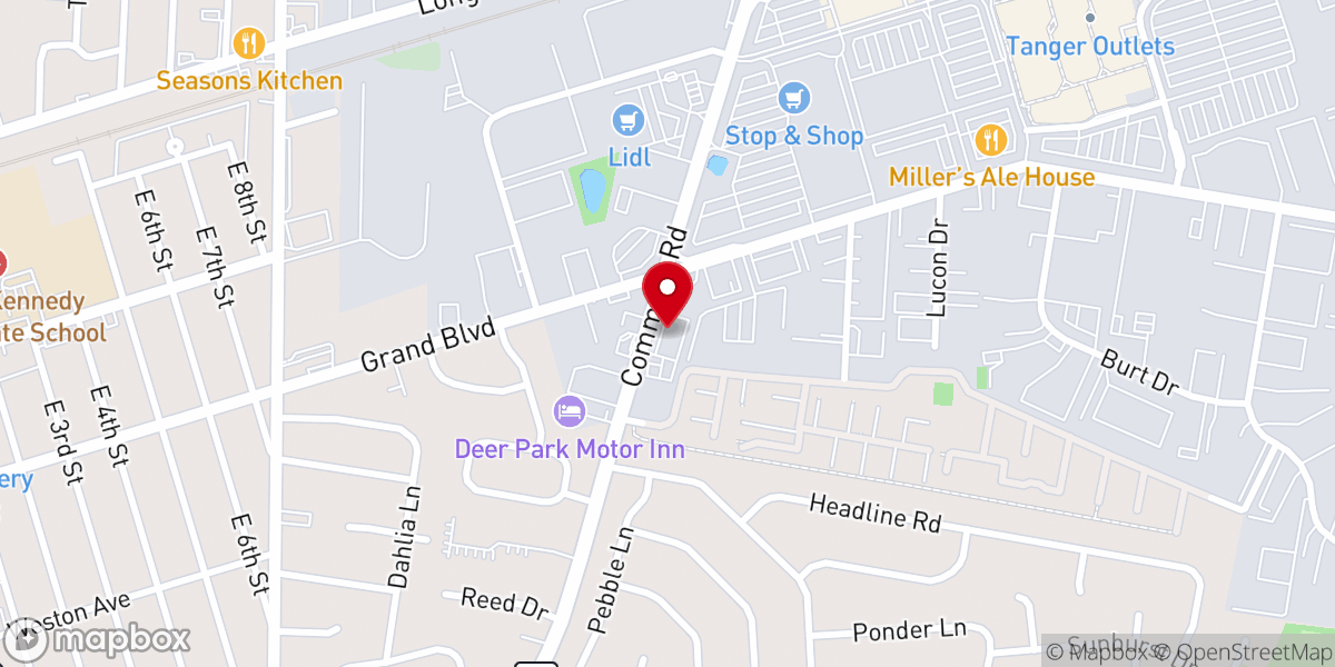 Map showing location of Sound of Heaven Church