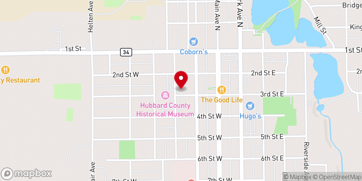 Map showing location of Frontline Ministries Inc Non Profit Organization