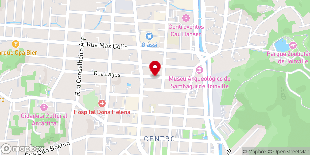 Map showing location of Igreja Evangélica Luterana do Brasil