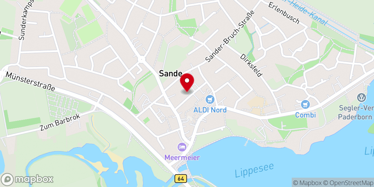 Map showing location of Katholische Gemeinden Sande Gemeindereferentinnen