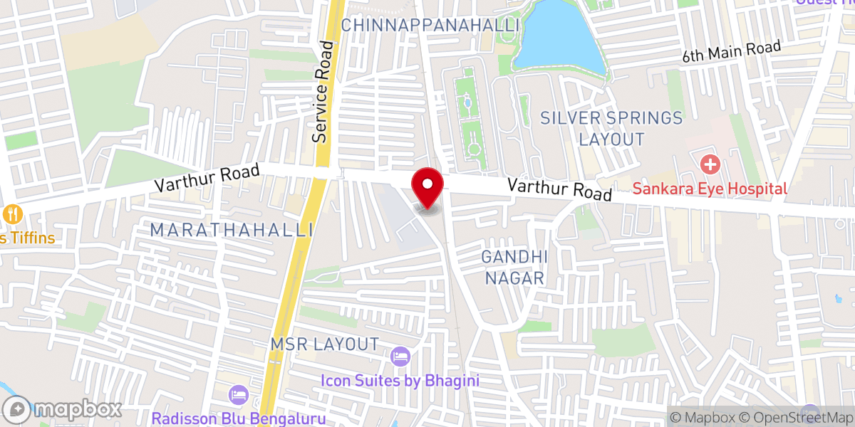 Map showing location of St. Anthony's Church