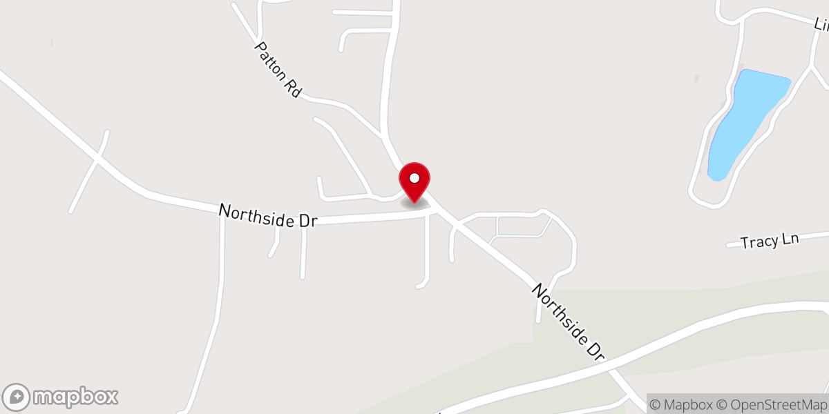 Map showing location of Lambs of God
