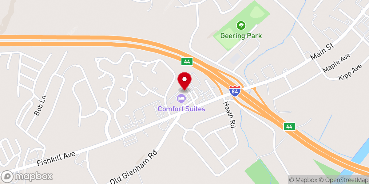Map showing location of New Life Ministry Church