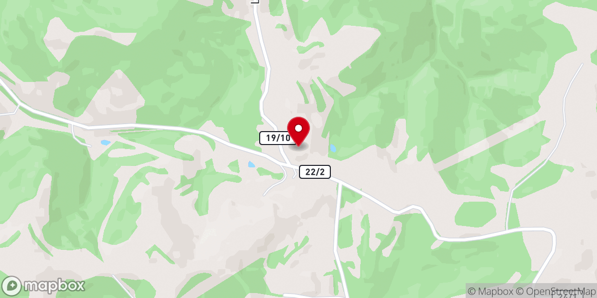 Map showing location of Mt Harmony United Methodist Church