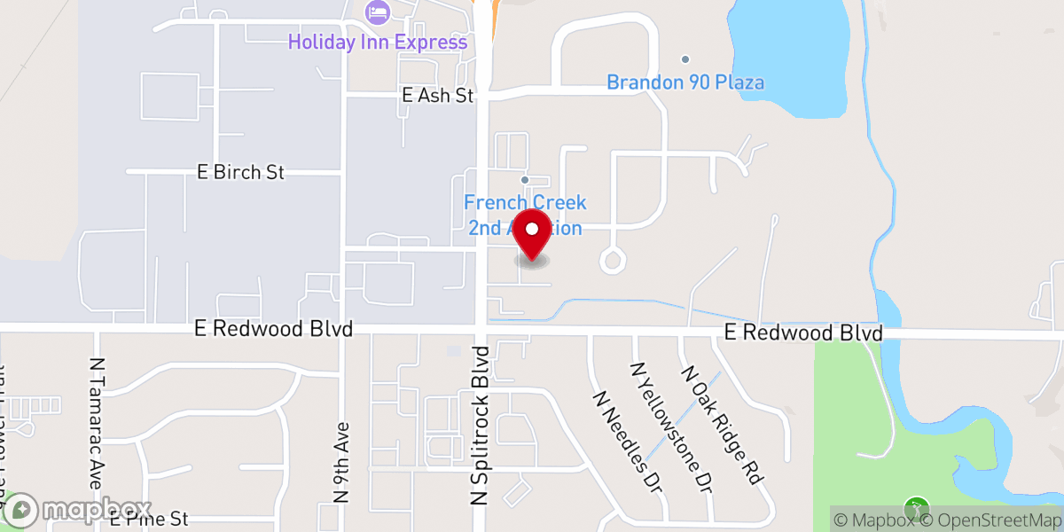 Map showing location of Faith United EPC