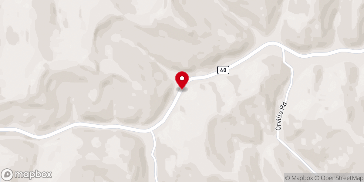 Map showing location of Phillip Cove Church