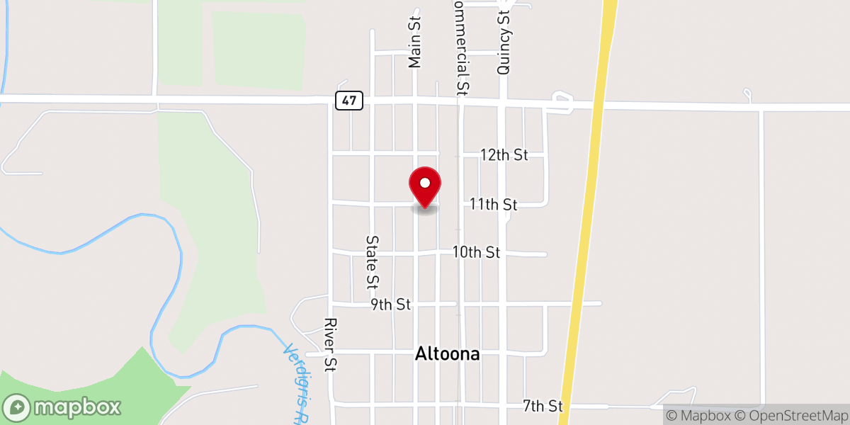 Map showing location of Agape Sozo Christian Church