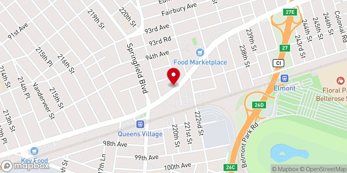 Map showing location of Jehova Es Mi Guerrero NY