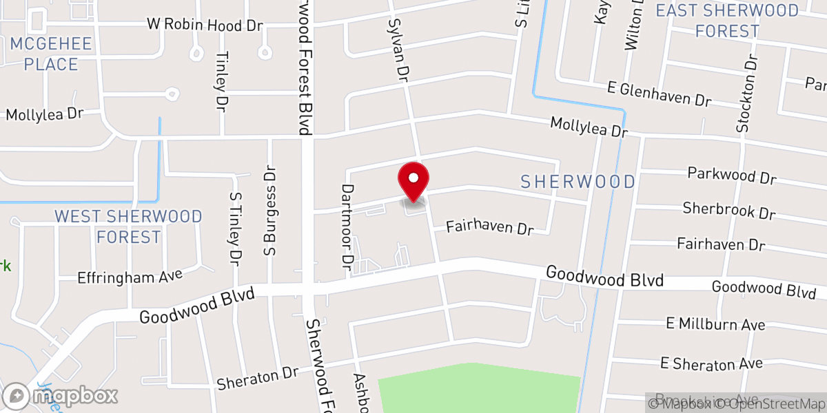 Map showing location of St Thomas More Preschool
