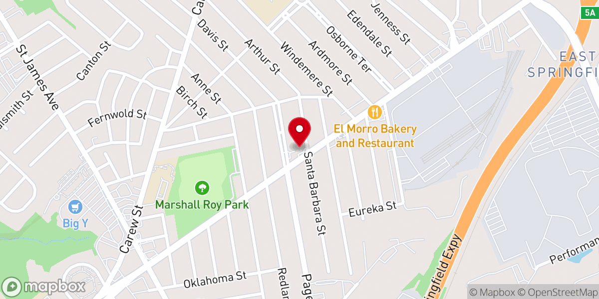 Map showing location of Fellowship and Worship Center