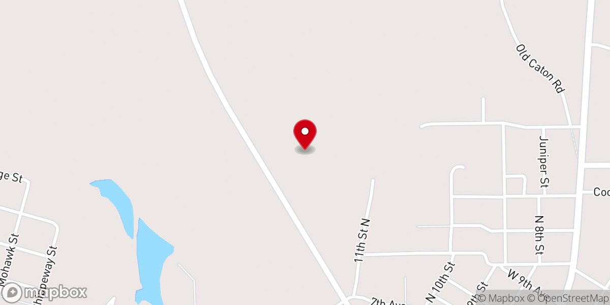 Map showing location of Emmanuel Apostolic Church