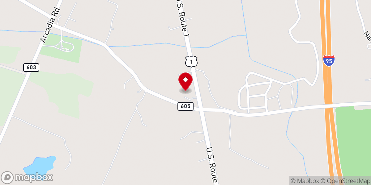 Map showing location of Beth-El Christian Center