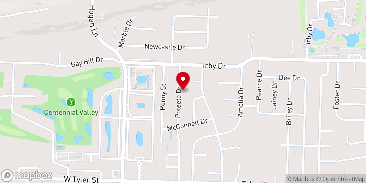 Map showing location of Providence Church Inc