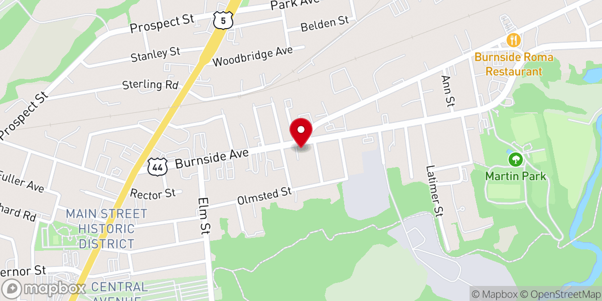 Map showing location of St Cyprian's Evangel Episcopal
