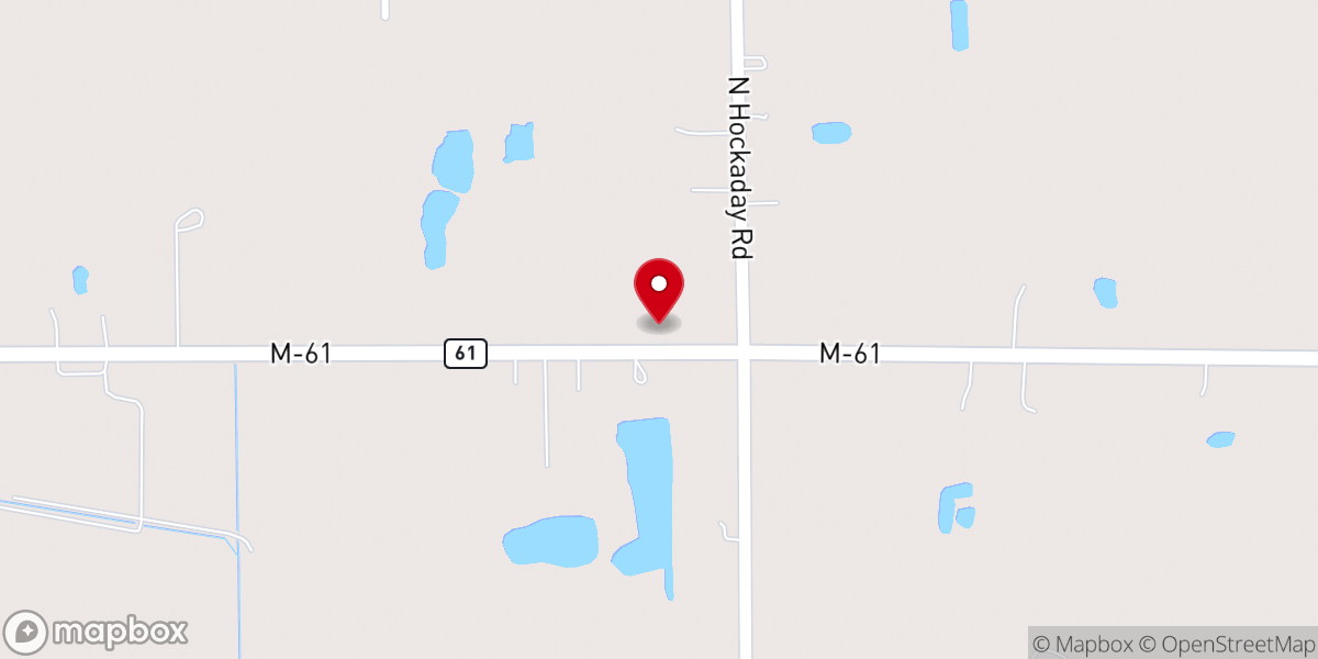 Map showing location of Living Waters Christian Church