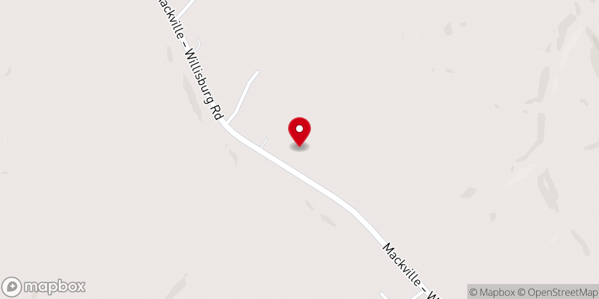 Map showing location of New Gospel Harmony Baptist Church