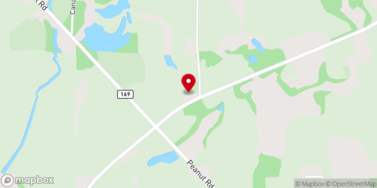 Map showing location of The Place of Gathering Church at Springhill