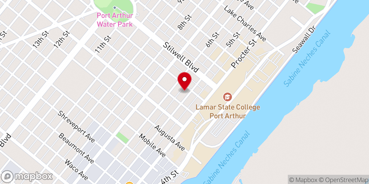 Map showing location of Solid Rock Baptist Church