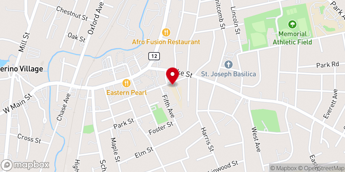 Map showing location of All Saints Academy