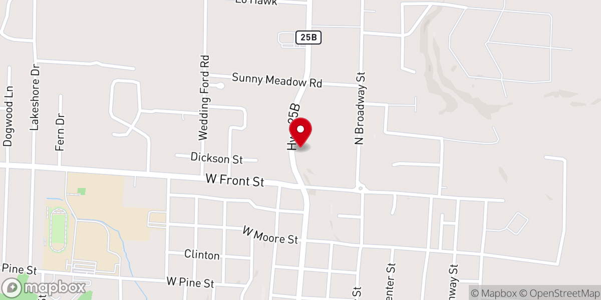 Map showing location of The Sanctuary of Heber Springs