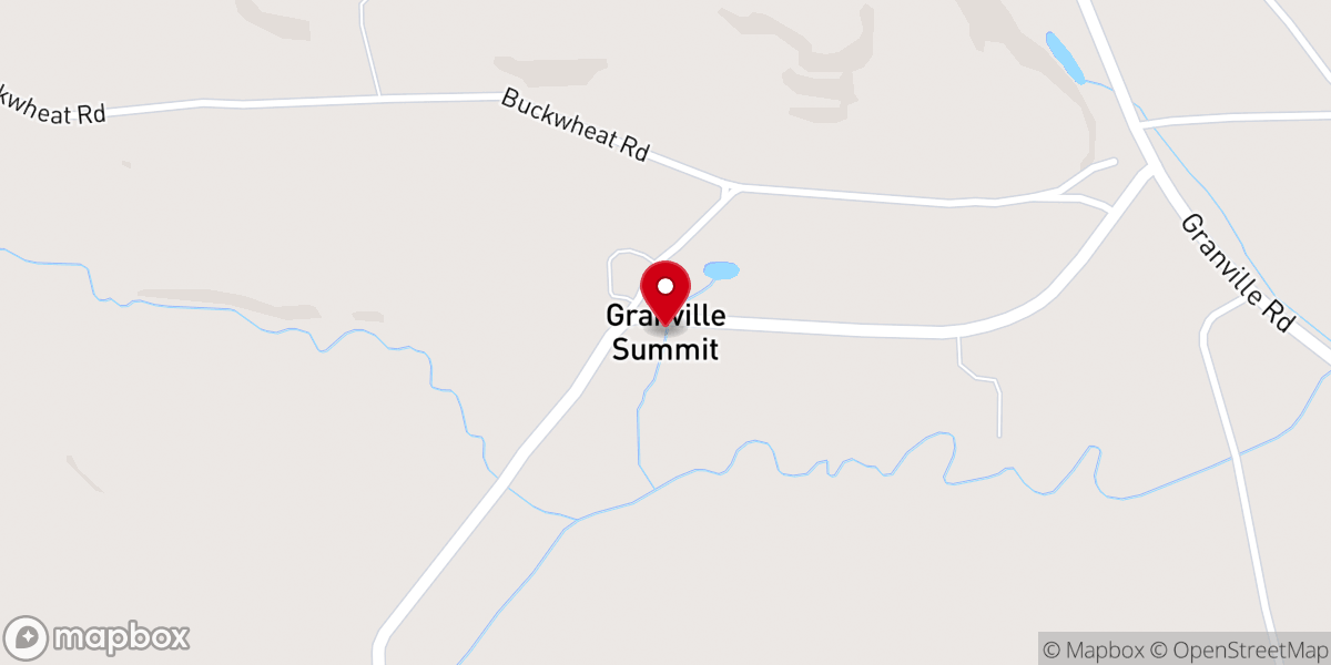 Map showing location of Granville Summit