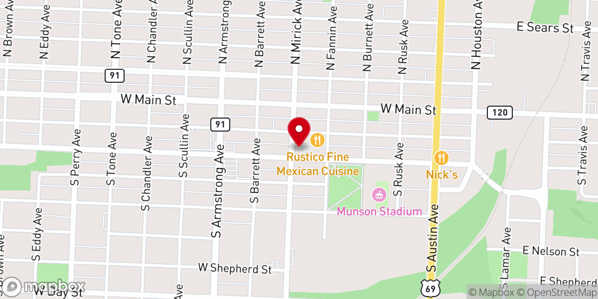 Map showing location of Iglesia La Vid