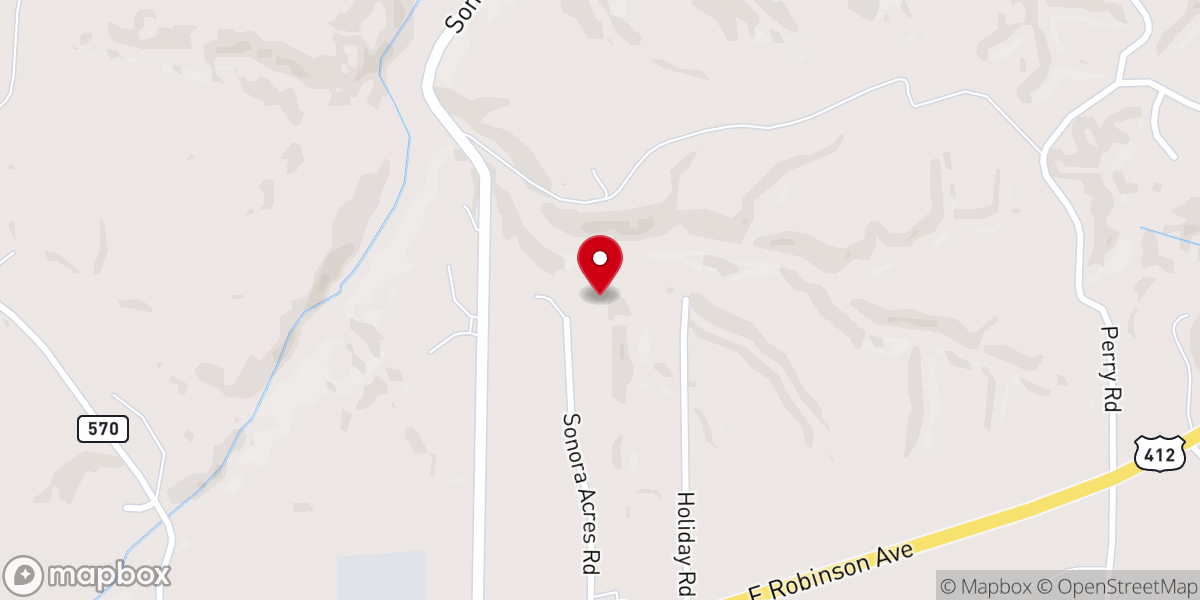 Map showing location of New Creation Community Church