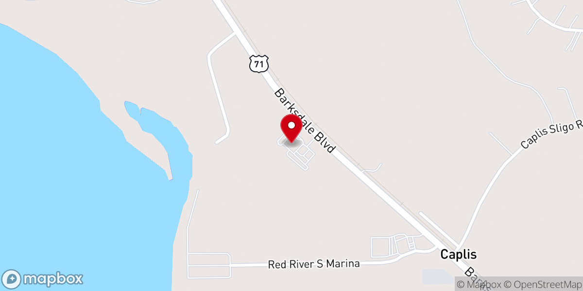 Map showing location of Mary, Queen of Peace Catholic Church