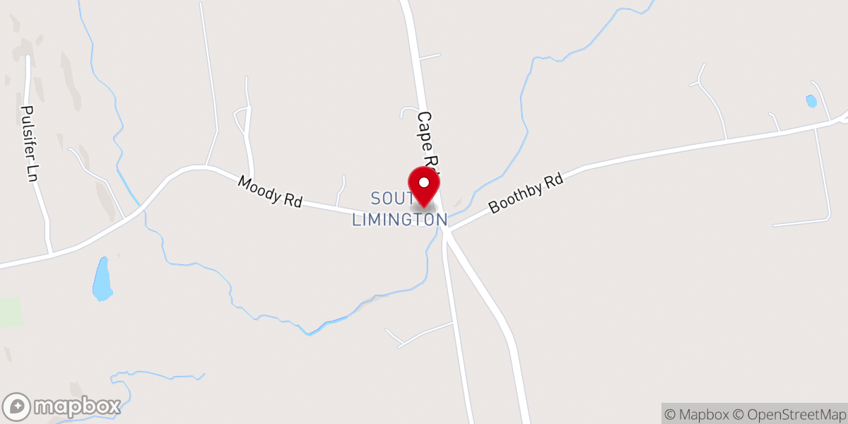 Map showing location of Free Baptist Church South Lim