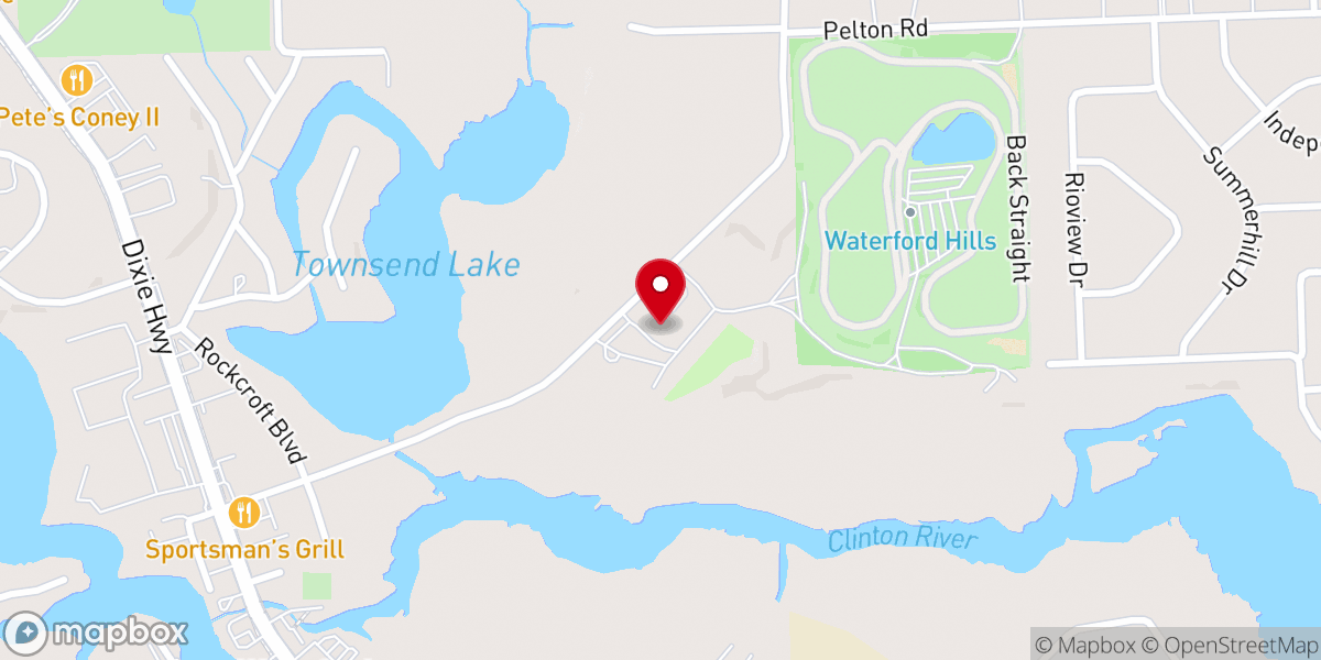 Map showing location of Restoration Christian Church
