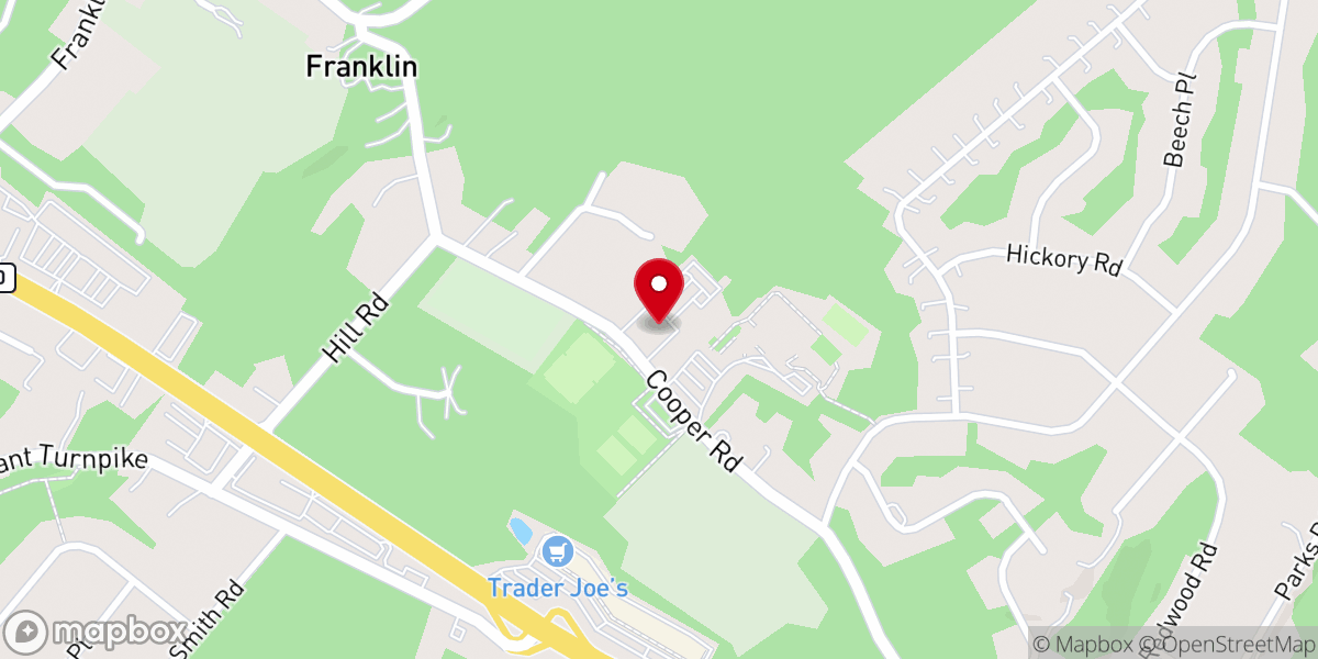 Map showing location of New Hope Community Church