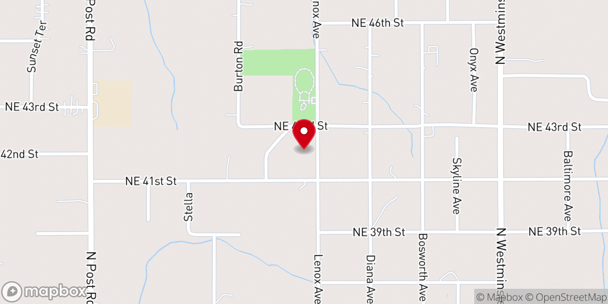 Map showing location of Greater Coates Temple Church