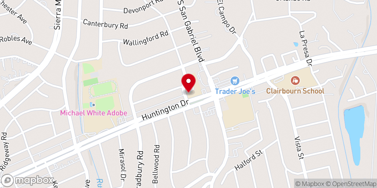 Map showing location of Saints Felicitas & Perpetua Catholic School
