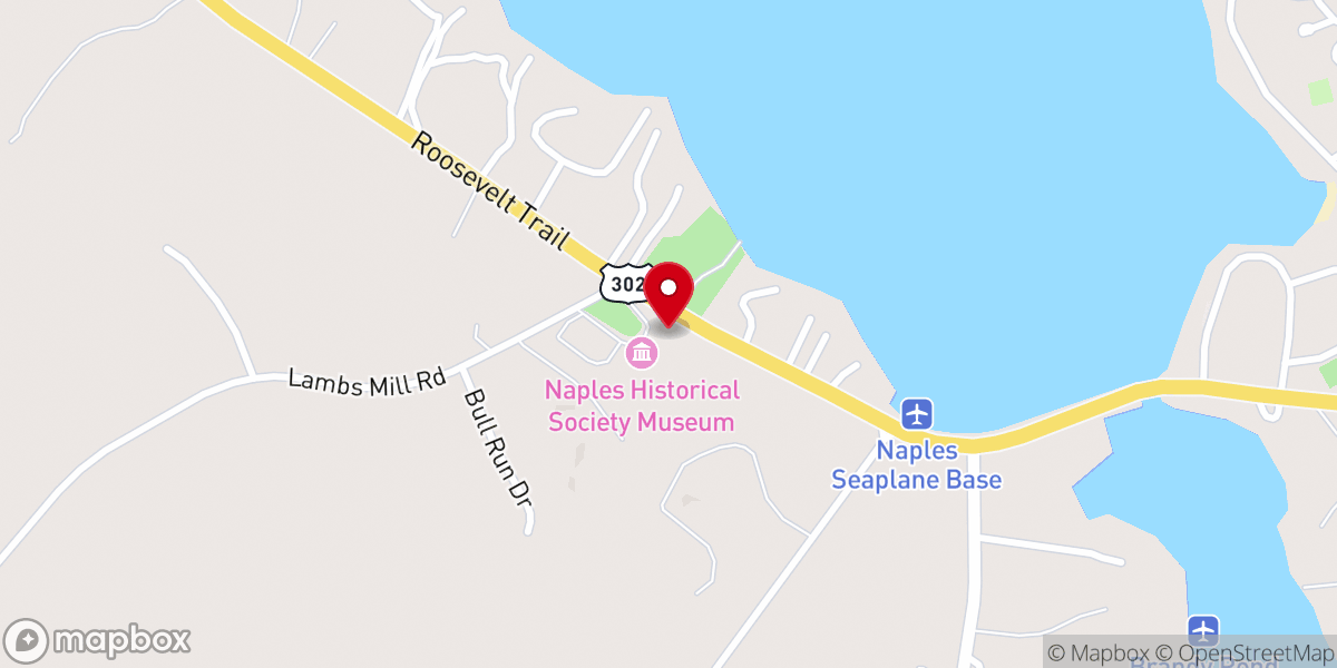 Map showing location of United Methodist Church of Good Fellowship