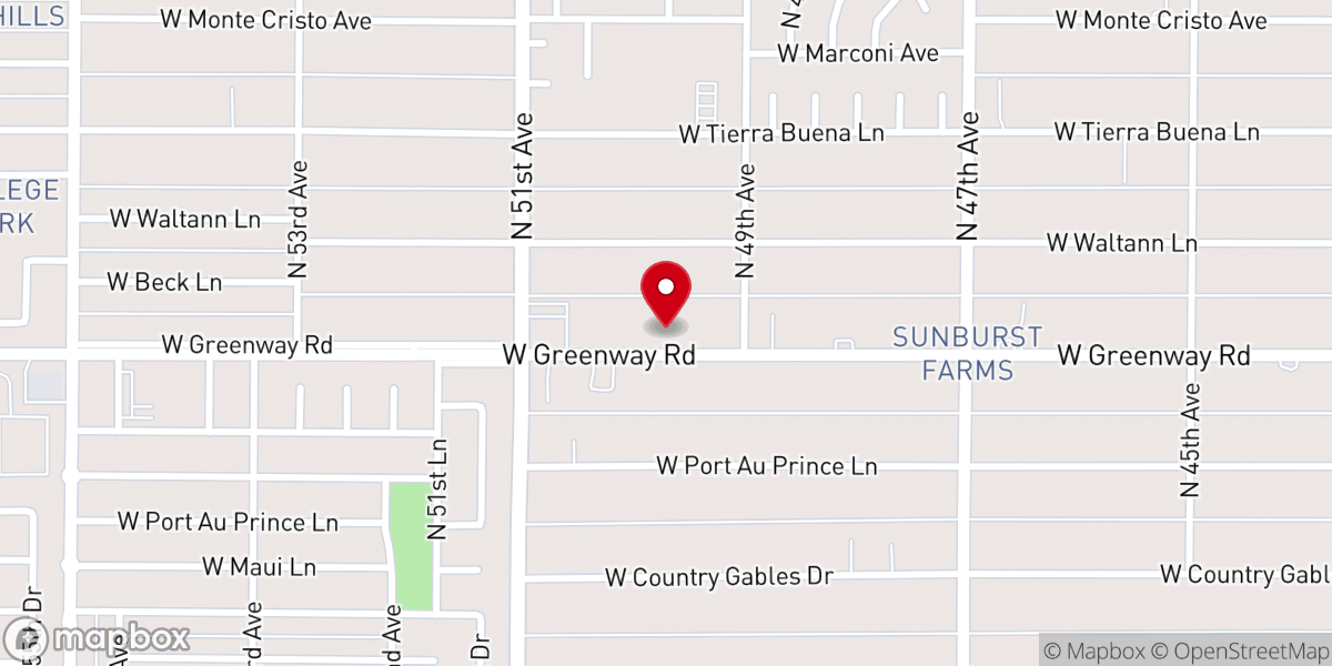 Map showing location of Pinnacle Community Church