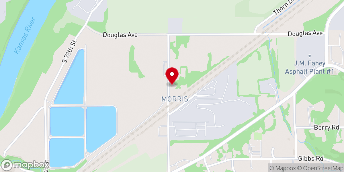 Map showing location of Morris Independent Baptist Chapel