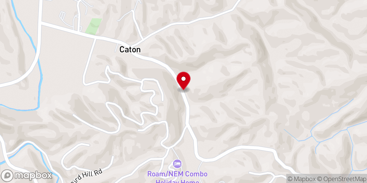 Map showing location of Williams Fall Church