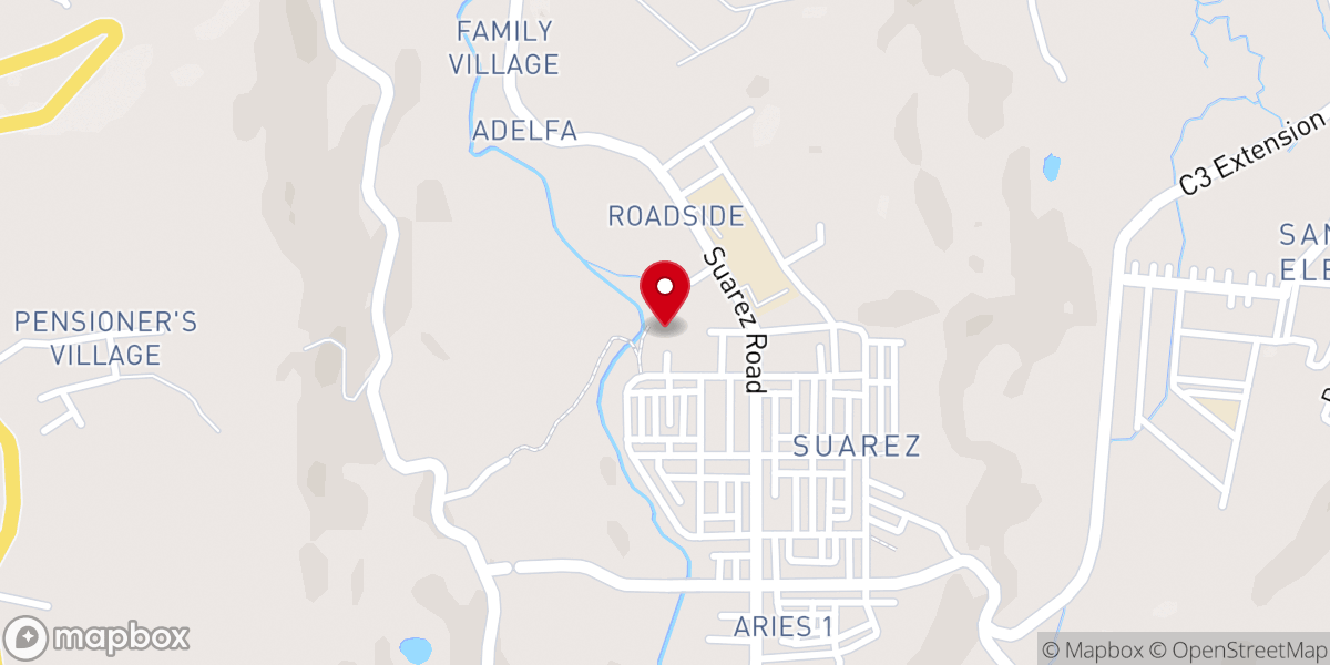 Map showing location of San Lorenzo Ruiz