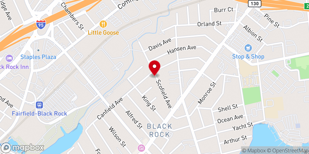 Map showing location of Holy Trinity Byzantine Church