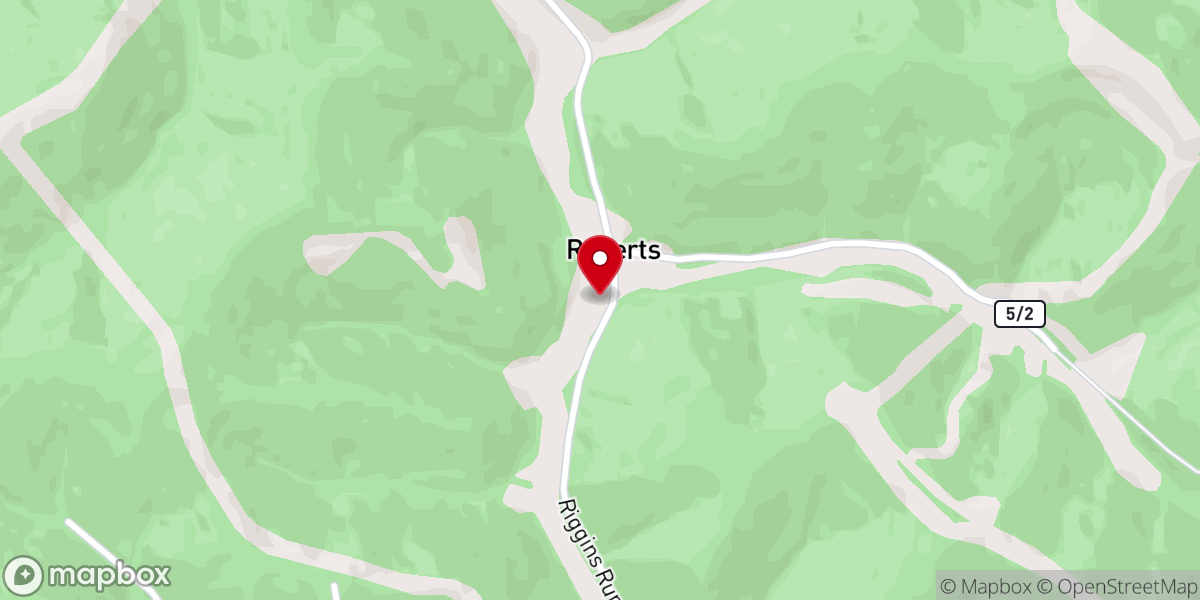 Map showing location of Bethel Chapel