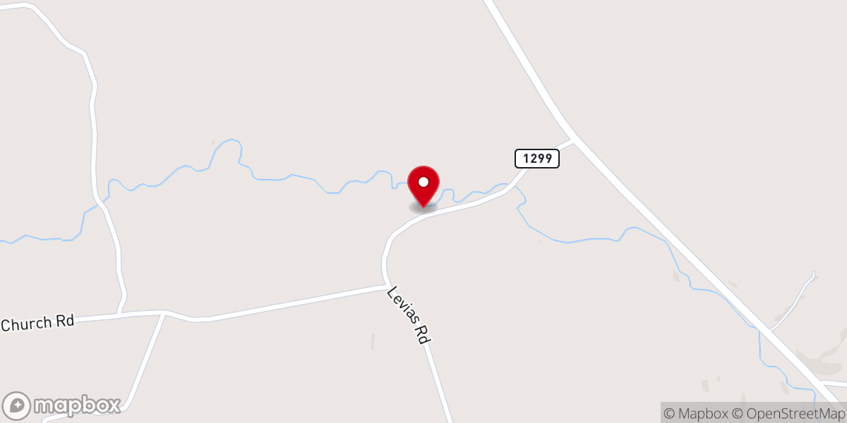 Map showing location of Siloem Church