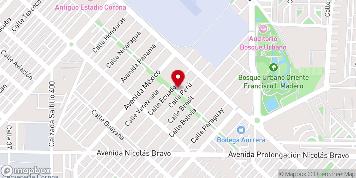 Map showing location of Iglesia de San Ignacio de Loyola