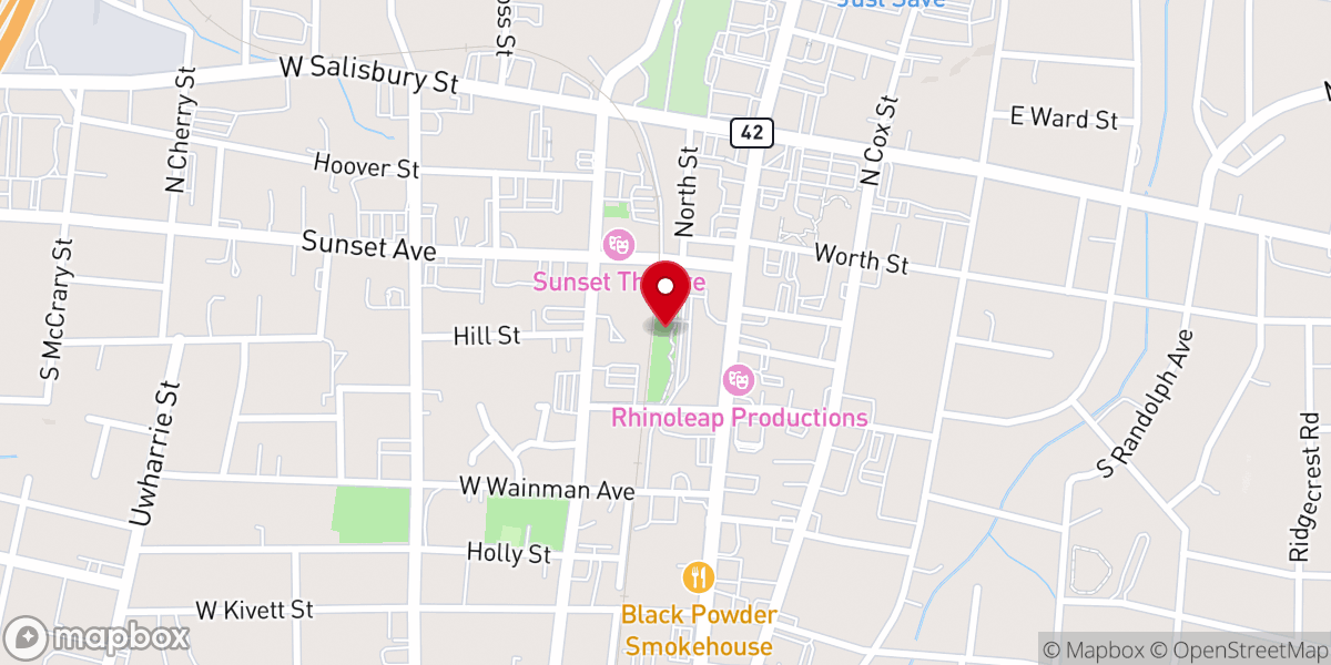 Map showing location of Bicentennial Park