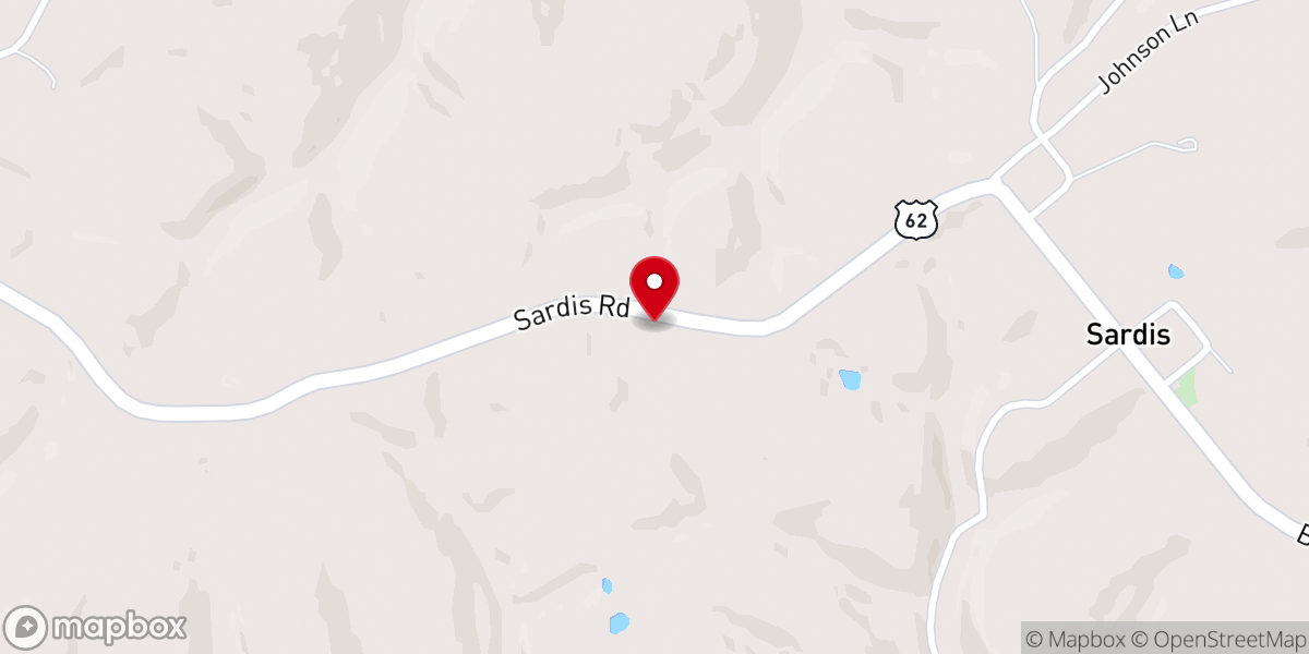 Map showing location of Christian Fellowship Church