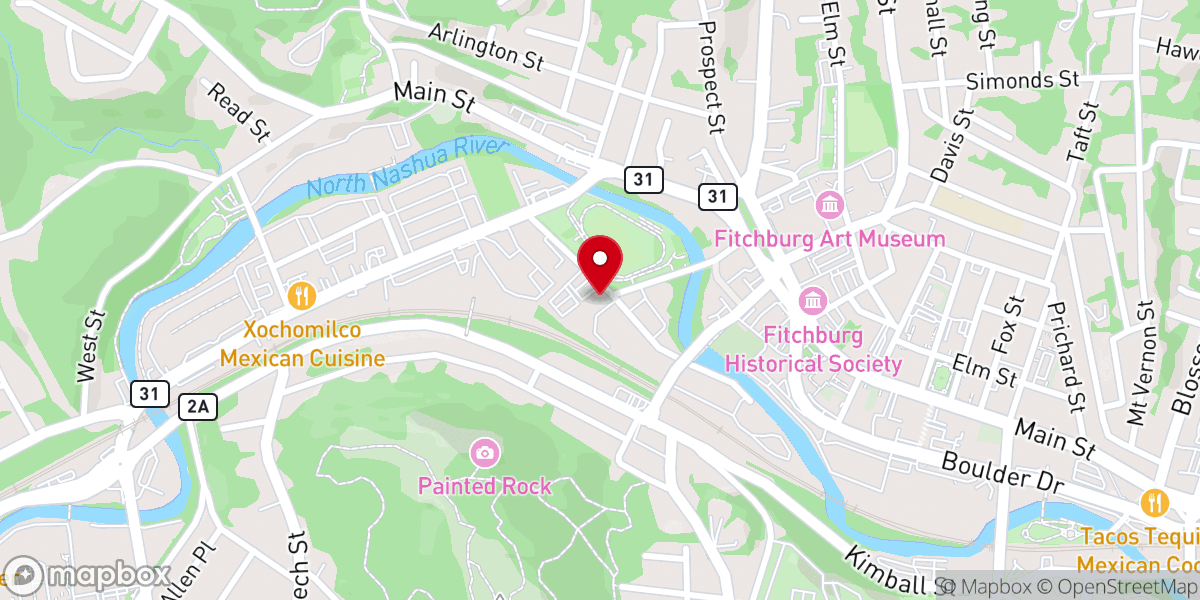 Map showing location of Horizon Christian Fellowship