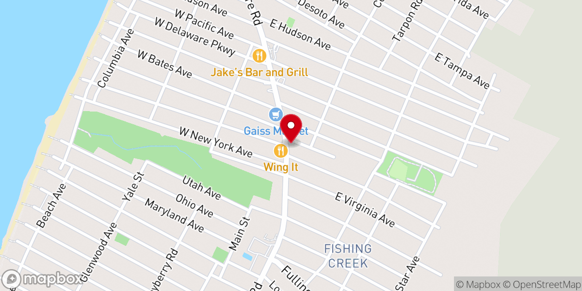 Map showing location of McKeon Hall