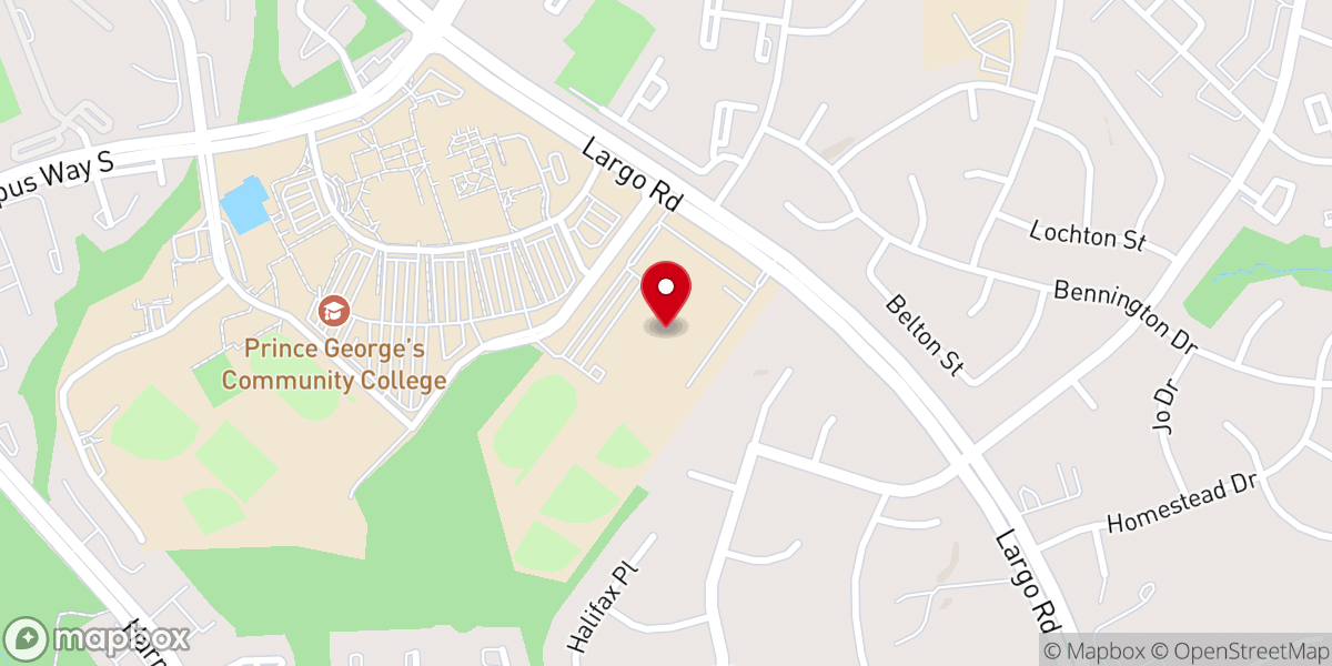 Map showing location of Calvary Chapel