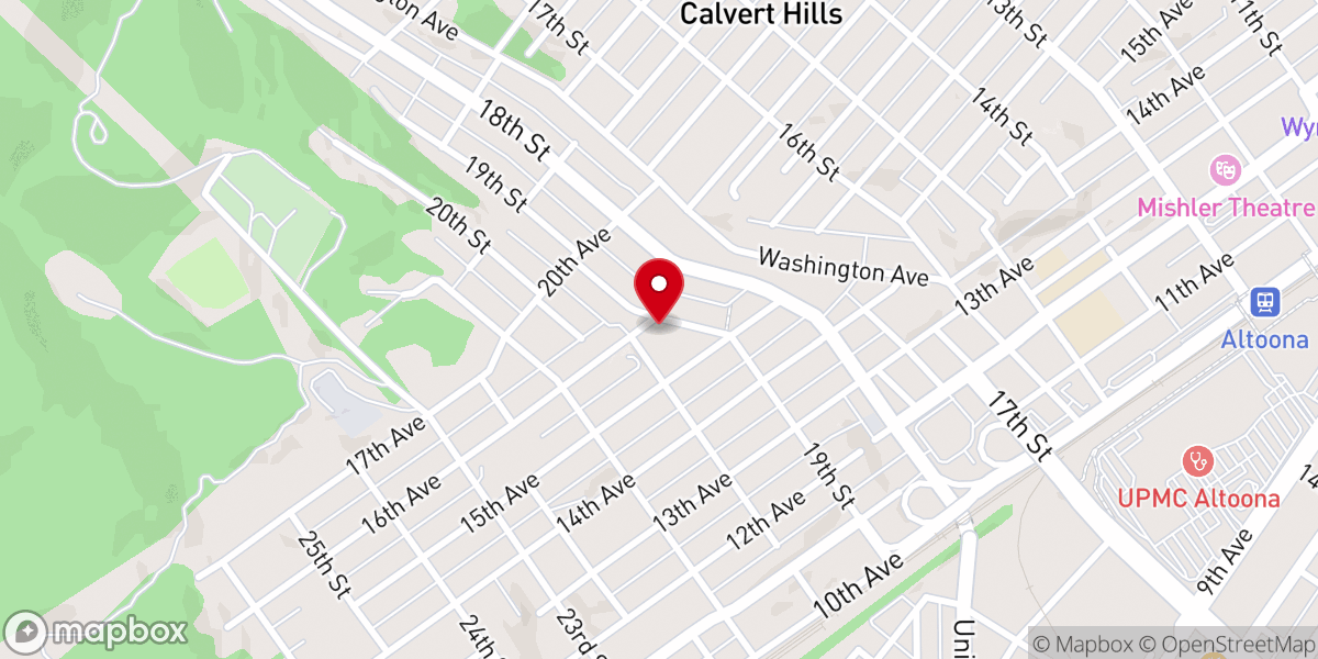 Map showing location of St. Stanislaus Kostka Brotherhood